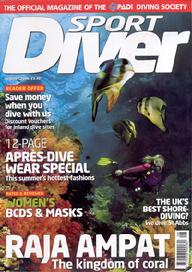 Sport Diver UK Cover, Raja Ampat, by Bittenbysharks.com